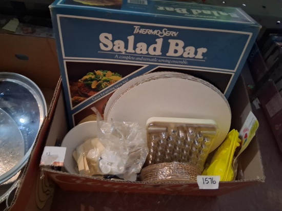 BL-Salad Bar Serving Dish, Cake Decorating Items