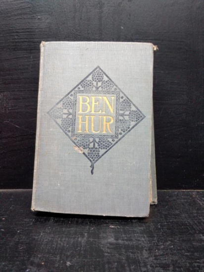 Vintage Book-Ben-Hur A Tale of the Christ 1909