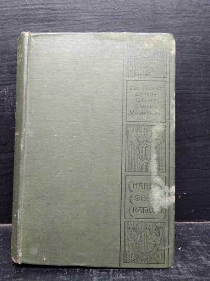 Vintage Book-The Prophet of the Great Smoky Mountains 1885