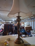 Warehouse-Contemporary Brass Table Lamp