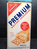 Vintage Metal Nabisco Saltine Cracker Tin