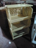 BL-Plastic Storage Shelf