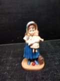 Lisa and the Jumeau Doll Porcelain Figure