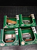Collection 4 Assorted Racing Champions Car Figures