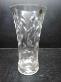 Lead Crystal with Vine Details Vase