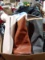 BL-Assorted Leather Pieces, Ties, Fabric for Crafting