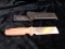 Camillus Camping Knife with Flint Edge and Sheath