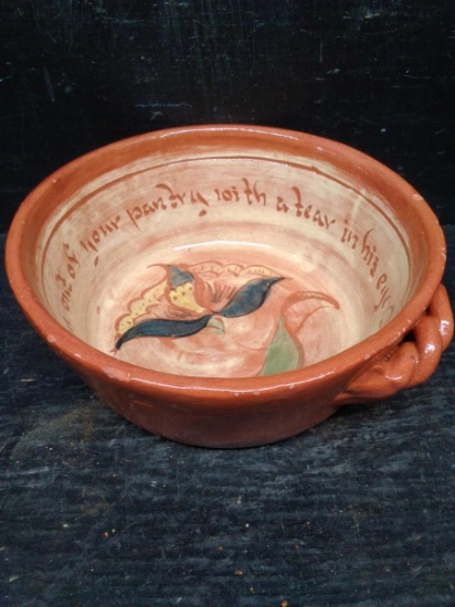 NC Pottery-Bennington Style Bowl