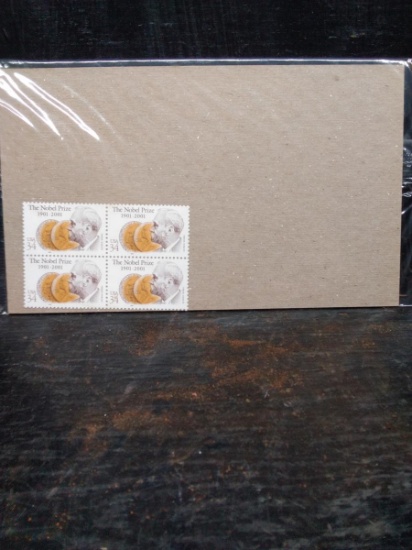 Collector Block Stamps-.34 Nobel Peace Prize
