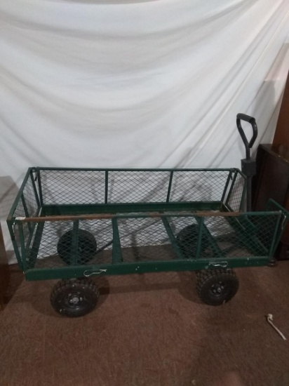 Heavy Duty Steel Garden Cart