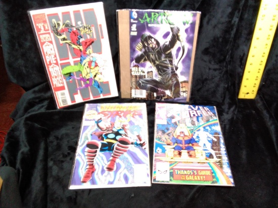 Autographed Legends-Collection 4 Assorted Comics