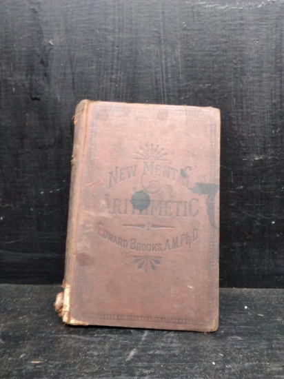 Vintage Book-The New Normal Mental Arithmetic 1873