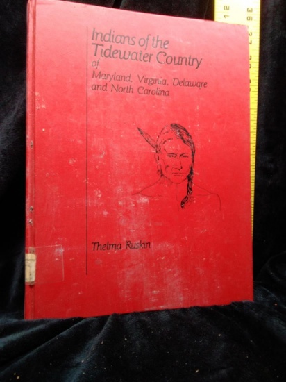 Book-Indians of the Tidewater County 1986