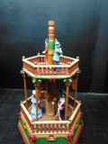 Contemporary German B/O Night Before Christmas Animated Decor