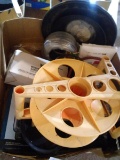 BL-Extension Cord Reel, Sanding Sleeves, Bungee Cords, Garden Items