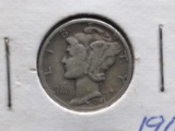 Coin-1943 Mercury Head Dime