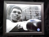 Autographed Legends Framed Signed Pictures with COA-Muhammad Ali