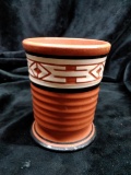 Al Black Native American Wheel Thrown Sioux Vase