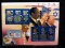 Uncirculated US Mint Set with Historical Info Coin & Stamp Sheet-1978