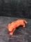 Vintage Velveteen Leopard Toy