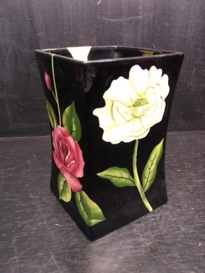 Hand painted Pacific Rim Flower Vase