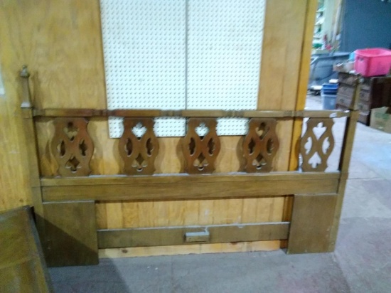 MCM Pecan King Headboard