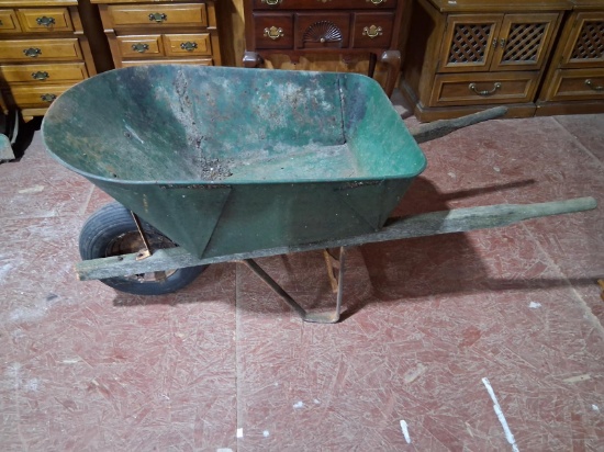 Metal Wheelbarrow
