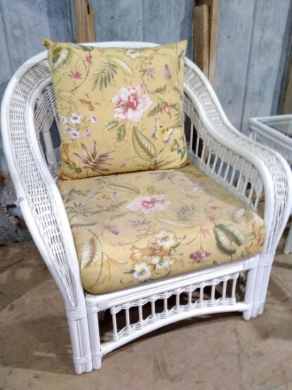 Warehouse-Wicker Side Chair