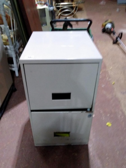 Warehouse-Metal 2 Drawer Filing Cabinet