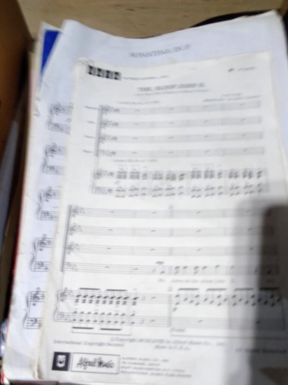BL-Assorted Sheet Music