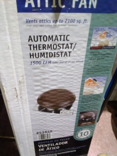 BL-Roof Mounted Attic Fan