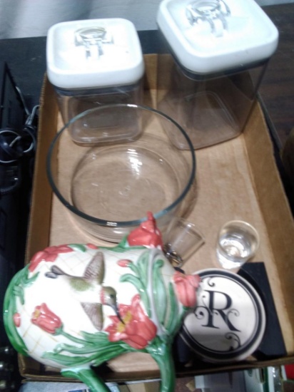 BL-Plastic Storage, Pitcher, Coasters, Bowl
