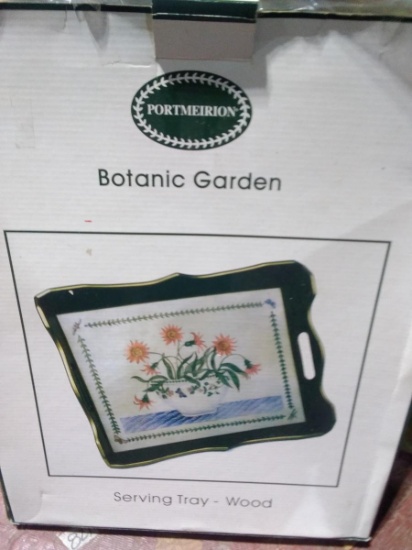 BL-Botanic Garden Serving Tray-NIB
