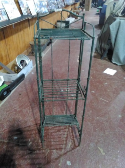 BL-Metal Folding 3 Tier Plant Stand