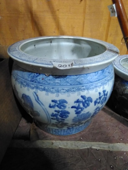 BL-11.5 " Dia Oriental Style Fish Bowl