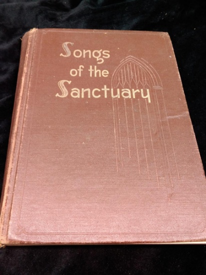 Vintage Book-Songs of the Sanctuary