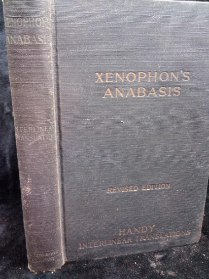 Vintage Book-Xenophon's Anabasis 1893