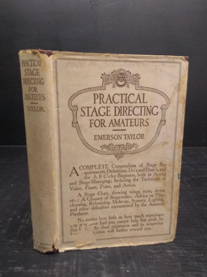 Vintage Book-Practical Stage Directing for Amateurs 1921 DJ