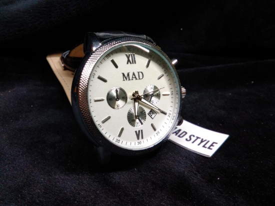 Designer Large Face Watch-Mad 6234C Espen
