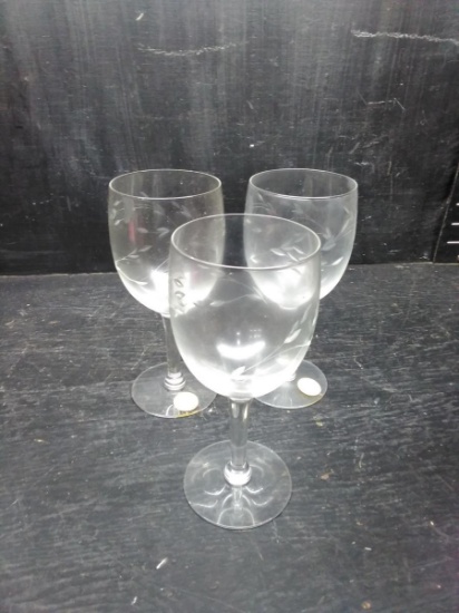 Prince House Crystal-3 Stems