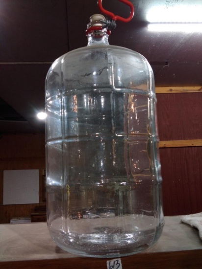 Glass Coin Jar