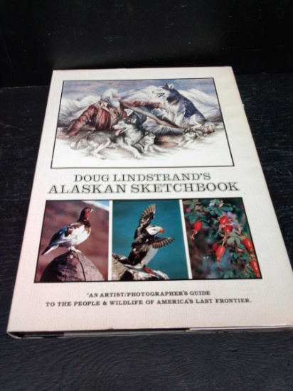 Coffee Table Book-Doug Lindstrand Alaskan Sketchbook DJ