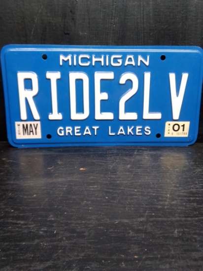 License Plate-Michigan