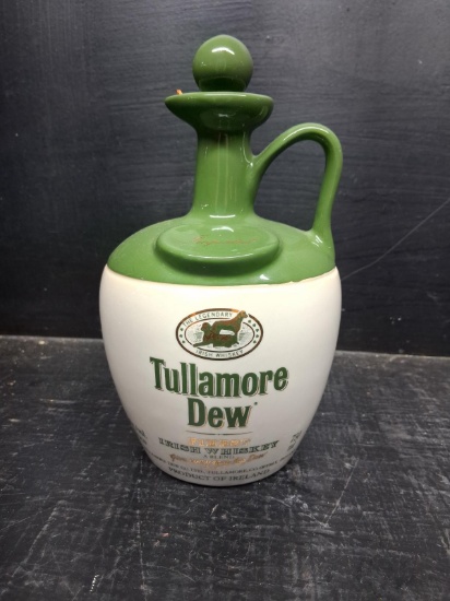 Tullamore Dew Pottery Whisky Jug