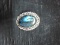 German Silver Ring with Polished Stone-Labradorite size 8