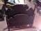 Antique Mahogany Twisted Post Bed-Single with Wooden Rails