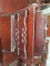 Antique Mahogany Magazine Rack