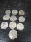 Collection 10 Assorted Date JFK Half Dollars