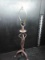 Contemporary Twisted Metal Lamp
