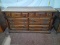 MCM Style Pine Double Dresser